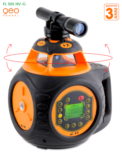 Livello laser per agricoltura, livellamento terreni FL 505 HV-G