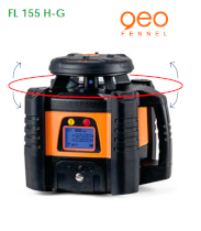 Livello laser rotante FL 155 H-G